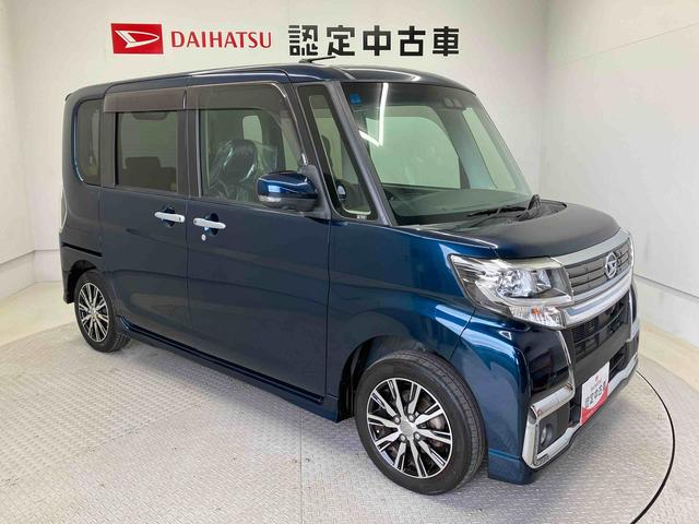 タントカスタムＸ　トップエディションＶＳ　ＳＡIIIスマートアシスト搭載　後席両側電動スライドドア　パノラマモニター対応　オートエアコン　オートライト　キーフリー　アイドリングストップ　ＡＢＳ　電動ドアミラー（熊本県）の中古車