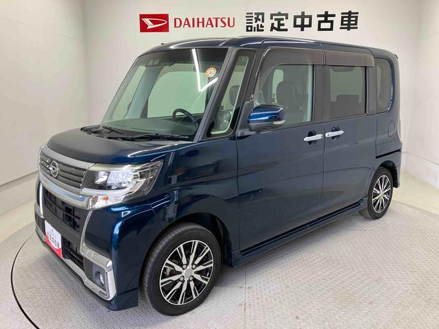 タントカスタムＸ　トップエディションＶＳ　ＳＡIIIスマートアシスト搭載　後席両側電動スライドドア　パノラマモニター対応　オートエアコン　オートライト　キーフリー　アイドリングストップ　ＡＢＳ　電動ドアミラー（熊本県）の中古車