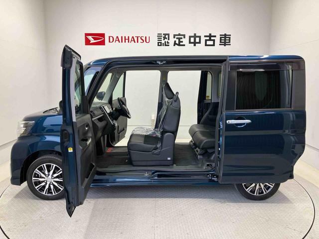 タントカスタムＸ　トップエディションＶＳ　ＳＡIIIスマートアシスト搭載　後席両側電動スライドドア　パノラマモニター対応　オートエアコン　オートライト　キーフリー　アイドリングストップ　ＡＢＳ　電動ドアミラー（熊本県）の中古車