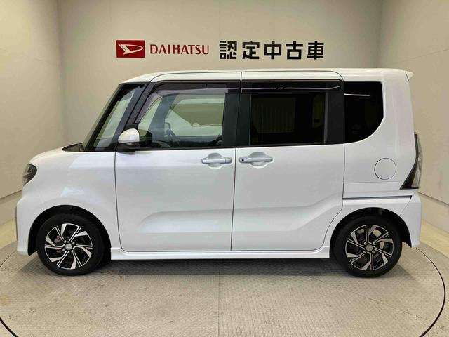 タントカスタムＸスマートアシスト搭載　後席両側電動スライドドア　バックカメラ付き　オートエアコン　オートライト　キーフリー　アイドリングストップ　ＡＢＳ　電動ドアミラー（熊本県）の中古車