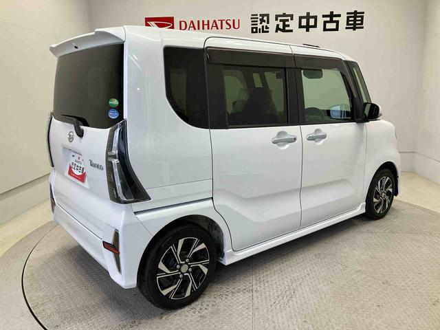 タントカスタムＸスマートアシスト搭載　後席両側電動スライドドア　バックカメラ付き　オートエアコン　オートライト　キーフリー　アイドリングストップ　ＡＢＳ　電動ドアミラー（熊本県）の中古車