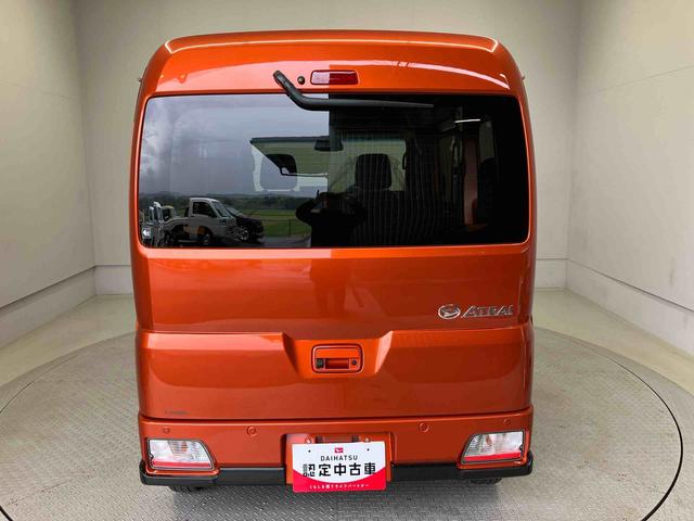 アトレーＲＳスマートアシスト搭載　後席両側電動スライドドア　バックカメラ付き　オートエアコン　オートライト　キーフリー　アイドリングストップ　ＡＢＳ　電動ドアミラー（熊本県）の中古車