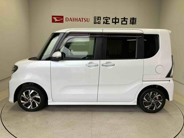 タントカスタムＸスマートアシスト搭載　後席両側電動スライドドア　バックカメラ付き　オートエアコン　オートライト　キーフリー　アイドリングストップ　ＡＢＳ　電動ドアミラー（熊本県）の中古車