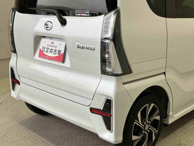 タントカスタムＸスマートアシスト搭載　後席両側電動スライドドア　バックカメラ付き　オートエアコン　オートライト　キーフリー　アイドリングストップ　ＡＢＳ　電動ドアミラー（熊本県）の中古車
