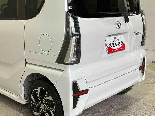 タントカスタムＸスマートアシスト搭載　後席両側電動スライドドア　バックカメラ付き　オートエアコン　オートライト　キーフリー　アイドリングストップ　ＡＢＳ　電動ドアミラー（熊本県）の中古車