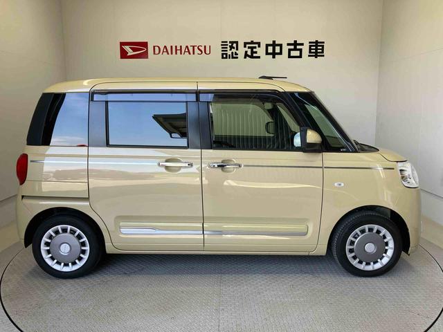 ムーヴキャンバスセオリーＧスマートアシスト搭載　バックカメラ付き　後席両側電動スライドドア　オートエアコン　オートライト　キーフリー　アイドリングストップ　ＡＢＳ　電動ドアミラー（熊本県）の中古車