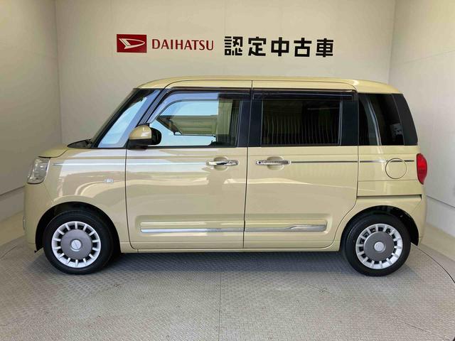 ムーヴキャンバスセオリーＧスマートアシスト搭載　バックカメラ付き　後席両側電動スライドドア　オートエアコン　オートライト　キーフリー　アイドリングストップ　ＡＢＳ　電動ドアミラー（熊本県）の中古車