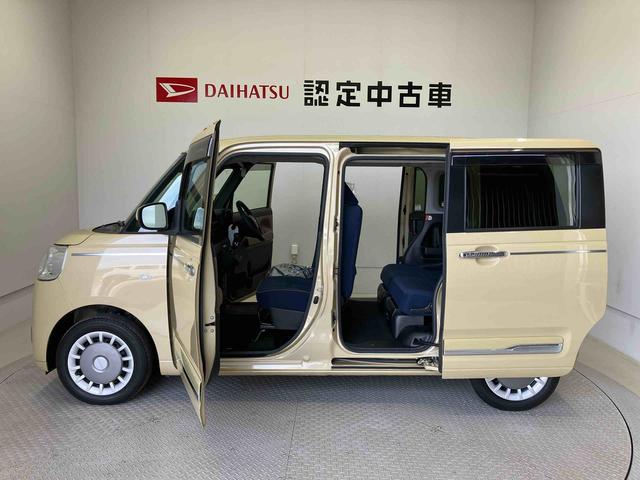 ムーヴキャンバスセオリーＧスマートアシスト搭載　バックカメラ付き　後席両側電動スライドドア　オートエアコン　オートライト　キーフリー　アイドリングストップ　ＡＢＳ　電動ドアミラー（熊本県）の中古車