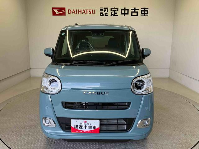 ムーヴキャンバスセオリーＧターボスマートアシスト搭載　後席両側電動スライドドア　バックカメラ付き　オートエアコン　オートライト　キーフリー　アイドリングストップ　ＡＢＳ　電動ドアミラー（熊本県）の中古車