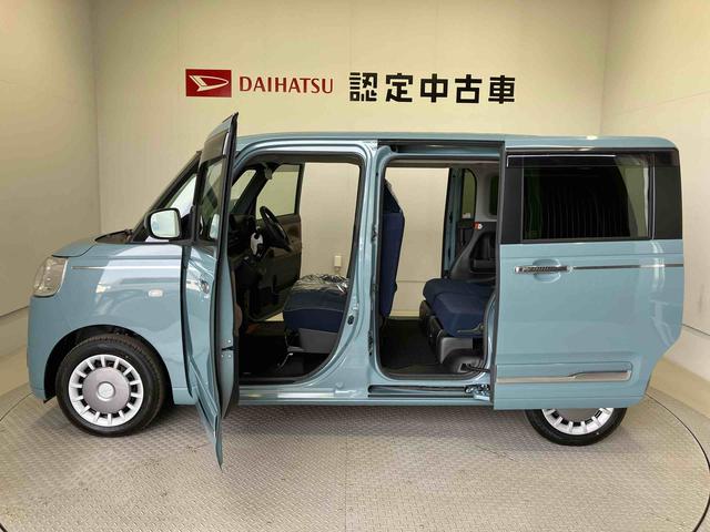 ムーヴキャンバスセオリーＧターボスマートアシスト搭載　後席両側電動スライドドア　バックカメラ付き　オートエアコン　オートライト　キーフリー　アイドリングストップ　ＡＢＳ　電動ドアミラー（熊本県）の中古車