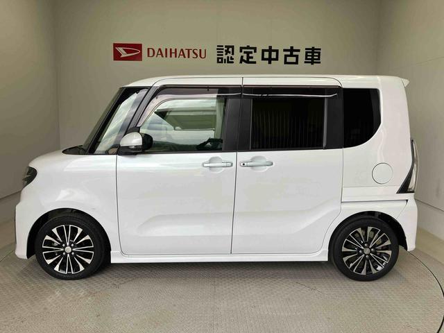 タントカスタムＲＳスマートアシスト搭載　バックカメラ付き　後席両側電動スライドドア　オートエアコン　オートライト　キーフリー　アイドリングストップ　ＡＢＳ　電動ドアミラー（熊本県）の中古車