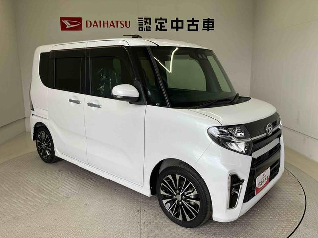 タントカスタムＲＳスマートアシスト搭載　バックカメラ付き　後席両側電動スライドドア　オートエアコン　オートライト　キーフリー　アイドリングストップ　ＡＢＳ　電動ドアミラー（熊本県）の中古車