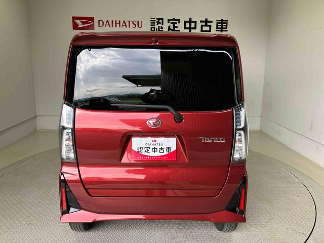 タントカスタムＸスマートアシスト搭載　後席両側電動スライドドア　バックカメラ付き　オートエアコン　オートライト　キーフリー　アイドリングストップ　ＡＢＳ　電動ドアミラー（熊本県）の中古車
