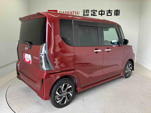 タントカスタムＸスマートアシスト搭載　後席両側電動スライドドア　バックカメラ付き　オートエアコン　オートライト　キーフリー　アイドリングストップ　ＡＢＳ　電動ドアミラー（熊本県）の中古車
