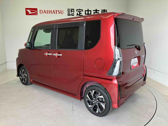 タントカスタムＸスマートアシスト搭載　後席両側電動スライドドア　バックカメラ付き　オートエアコン　オートライト　キーフリー　アイドリングストップ　ＡＢＳ　電動ドアミラー（熊本県）の中古車