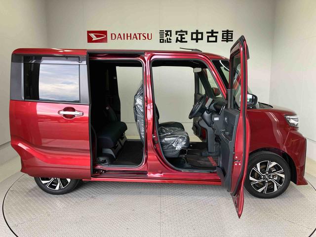 タントカスタムＸスマートアシスト搭載　後席両側電動スライドドア　バックカメラ付き　オートエアコン　オートライト　キーフリー　アイドリングストップ　ＡＢＳ　電動ドアミラー（熊本県）の中古車