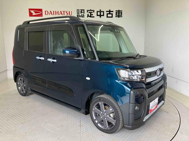 タントファンクロスターボスマートアシスト搭載　後席両側電動スライドドア　バックカメラ付き　オートエアコン　オートライト　キーフリー　アイドリングストップ　ＡＢＳ　電動ドアミラー（熊本県）の中古車