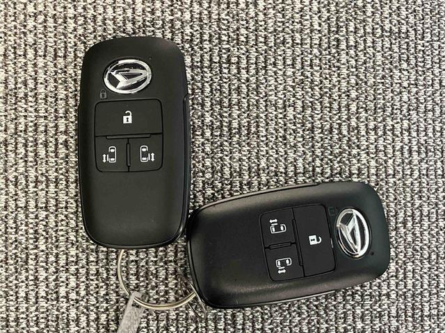 ムーヴキャンバスストライプスＧスマートアシスト搭載　後席両側電動スライドドア　パノラマモニター対応　オートエアコン　オートライト　キーフリー　アイドリングストップ　ＡＢＳ（熊本県）の中古車