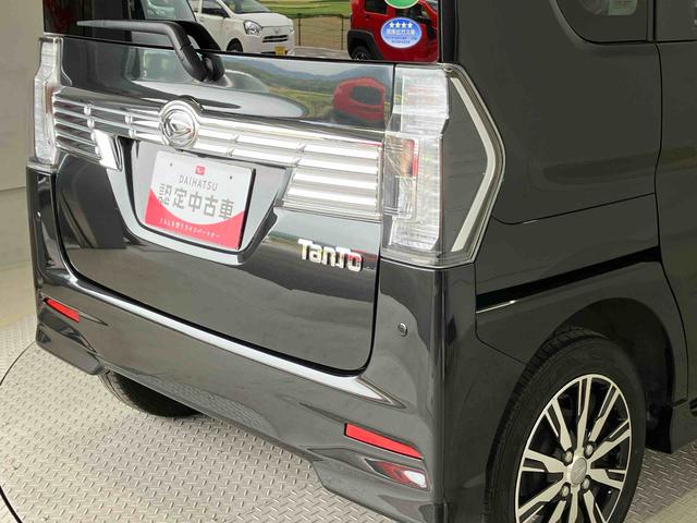 タントカスタムＸ　トップエディションＳＡIIIスマートアシスト搭載　バックカメラ付き　後席両側スライドドア（片側電動）　オートエアコン　オートライト　キーフリー　アイドリングストップ　電動ドアミラー（熊本県）の中古車