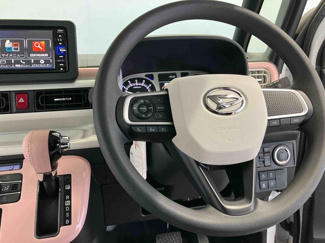 ムーヴキャンバスストライプスＧスマートアシスト搭載　後席両側電動スライドドア　パノラマモニター対応　オートエアコン　オートライト　キーフリー　アイドリングストップ　ＡＢＳ　電動ドアミラー（熊本県）の中古車