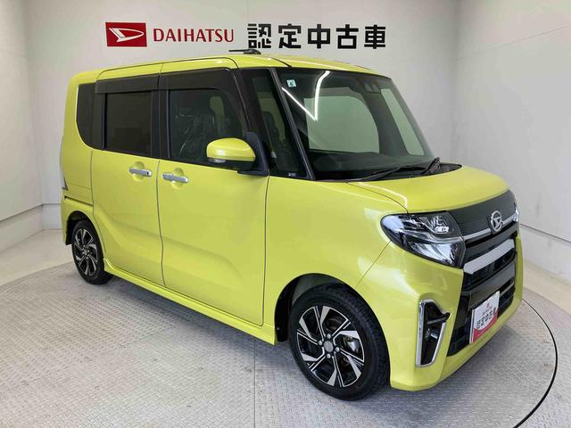 タントカスタムＸスマートアシスト搭載　後席両側電動スライドドア　パノラマモニター対応　オートエアコン　オートライト　キーフリー　アイドリングストップ　ＡＢＳ　電動ドアミラー（熊本県）の中古車