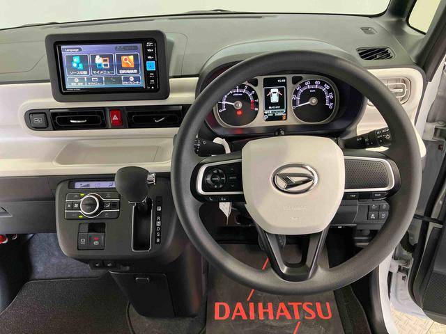 ムーヴキャンバスストライプスＧスマートアシスト搭載　後席両側電動スライドドア　バックカメラ付き　オートエアコン　オートライト　キーフリー　アイドリングストップ　ＡＢＳ　電動ドアミラー（熊本県）の中古車