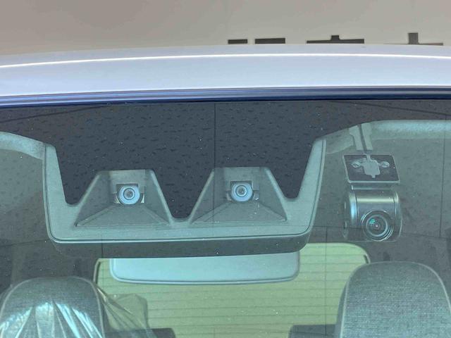 ムーヴキャンバスストライプスＧスマートアシスト搭載　後席両側電動スライドドア　バックカメラ付き　オートエアコン　オートライト　キーフリー　アイドリングストップ　ＡＢＳ　電動ドアミラー（熊本県）の中古車