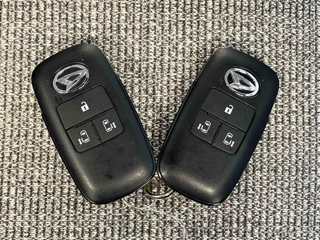 ムーヴキャンバスストライプスＧスマートアシスト搭載　後席両側電動スライドドア　バックカメラ付き　オートエアコン　オートライト　キーフリー　アイドリングストップ　ＡＢＳ　電動ドアミラー（熊本県）の中古車