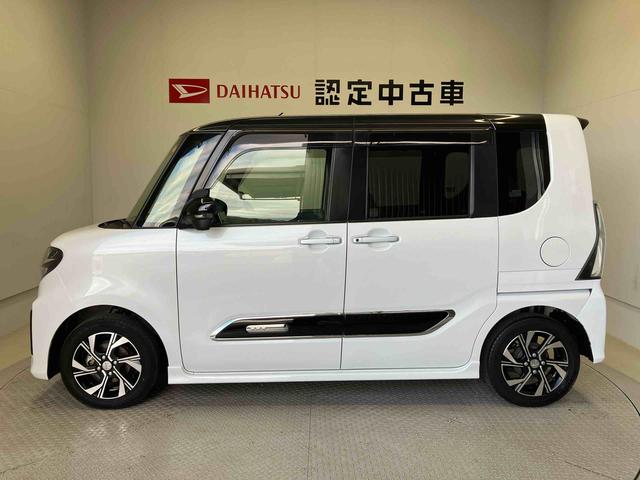 タントカスタムＸスマートアシスト搭載　後席両側電動スライドドア　パノラマモニター対応　オートエアコン　オートライト　キーフリー　アイドリングストップ　ＡＢＳ　電動ドアミラー（熊本県）の中古車