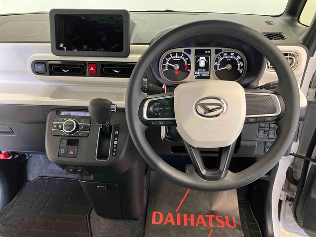 ムーヴキャンバスストライプスＧスマートアシスト搭載　後席両側電動スライドドア　バックカメラ付き　オートエアコン　オートライト　キーフリー　アイドリングストップ　ＡＢＳ　電動ドアミラー（熊本県）の中古車