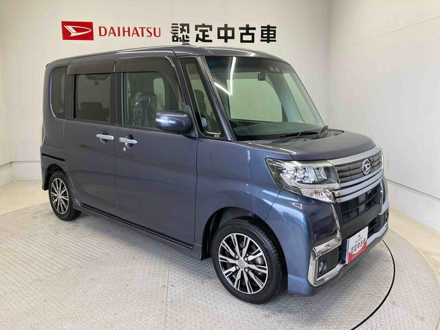 タントカスタムX トップエディションSAIIIスマートアシスト搭載 後席両側スライドドア(片側電動) バックカメラ付き オートエアコン オートライト キーフリー アイドリングストップ ABS 電動ドアミラー(熊本県)の中古車