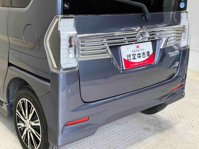 タントカスタムX トップエディションSAIIIスマートアシスト搭載 後席両側スライドドア(片側電動) バックカメラ付き オートエアコン オートライト キーフリー アイドリングストップ ABS 電動ドアミラー(熊本県)の中古車