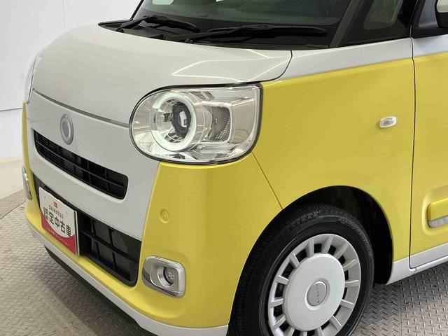ムーヴキャンバスストライプスＧターボスマートアシスト搭載　後席両側電動スライドドア　バックカメラ付き　オートエアコン　オートライト　キーフリー　アイドリングストップ　ＡＢＳ　電動ドアミラー（熊本県）の中古車