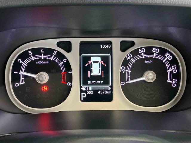 ムーヴキャンバスストライプスＧスマートアシスト搭載　バックカメラ付き　後席両側電動スライドドア　オートエアコン　オートライト　キーフリー　アイドリングストップ　ＡＢＳ　電動ドアミラー（熊本県）の中古車