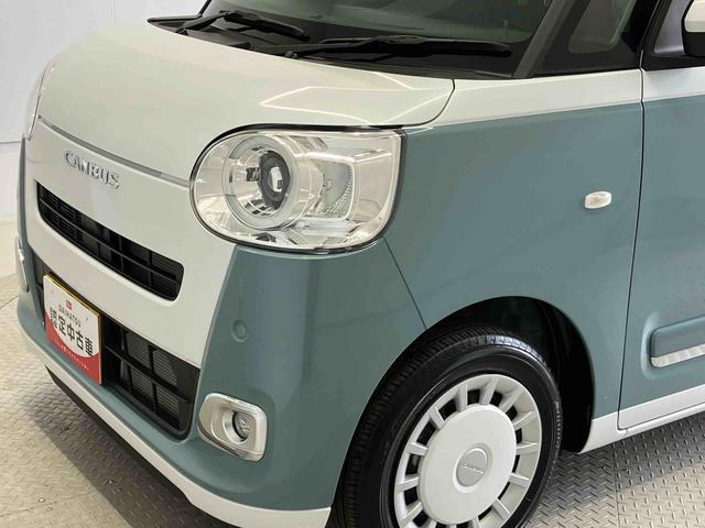 ムーヴキャンバスストライプスGスマートアシスト搭載 後席両側電動スライドドア バックカメラ付き オートエアコン オートライト キーフリー アイドリングストップ ABS 電動ドアミラー(熊本県)の中古車