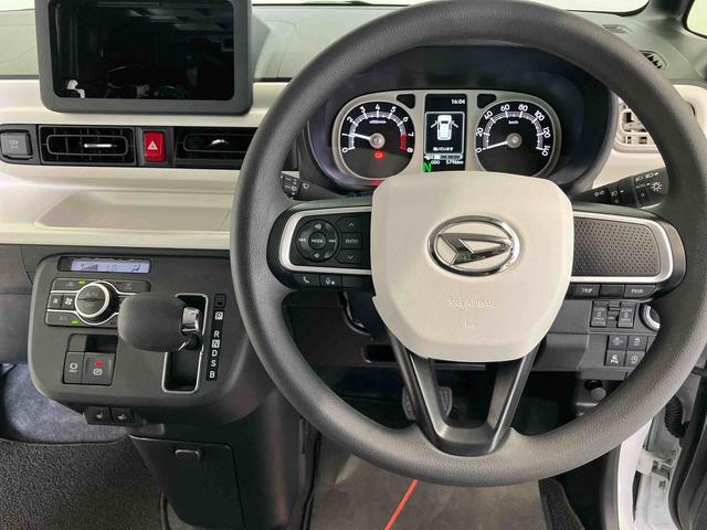 ムーヴキャンバスストライプスＧスマートアシスト搭載　後席両側電動スライドドア　バックカメラ付き　オートエアコン　オートライト　キーフリー　アイドリングストップ　ＡＢＳ　電動ドアミラー（熊本県）の中古車