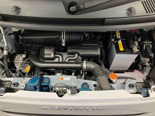 ムーヴキャンバスストライプスＧスマートアシスト搭載　後席両側電動スライドドア　バックカメラ付き　オートエアコン　オートライト　キーフリー　アイドリングストップ　ＡＢＳ　電動ドアミラー（熊本県）の中古車