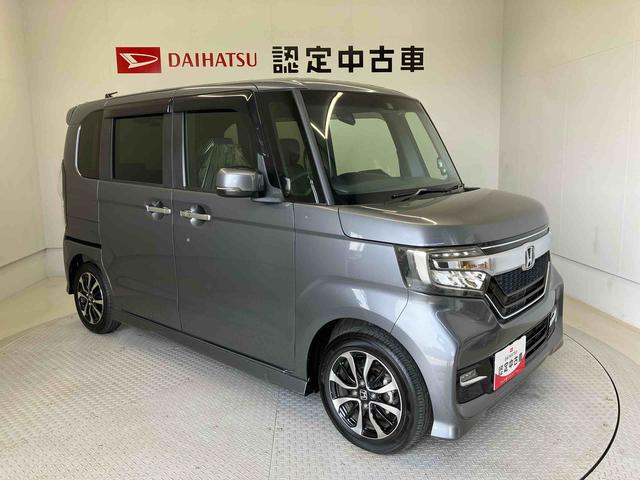 N−BOXカスタムG・Lホンダセンシング後席両側スライドドア(片側電動) バックカメラ付き オートエアコン オートライト キーフリー(熊本県)の中古車