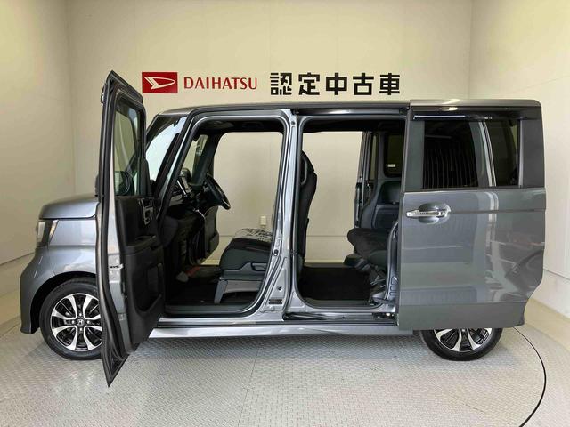 N−BOXカスタムG・Lホンダセンシング後席両側スライドドア(片側電動) バックカメラ付き オートエアコン オートライト キーフリー(熊本県)の中古車