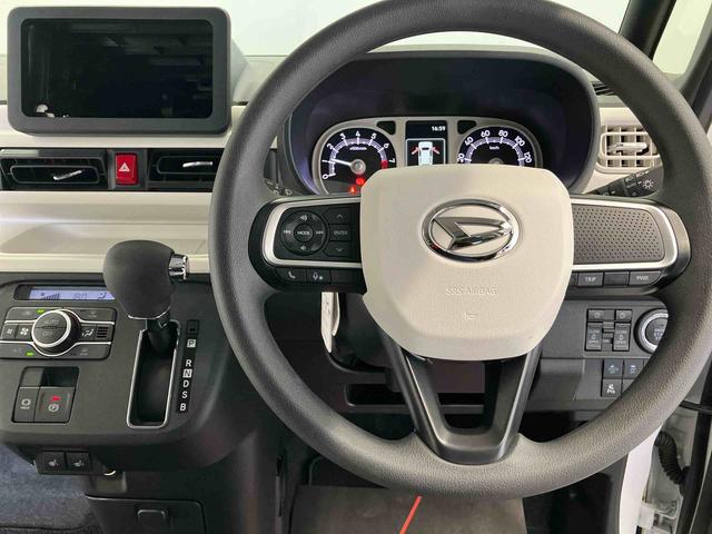 ムーヴキャンバスストライプスＧスマートアシスト搭載　後席両側電動スライドドア　バックカメラ付き　オートエアコン　オートライト　キーフリー　アイドリングストップ　ＡＢＳ　電動ドアミラー（熊本県）の中古車