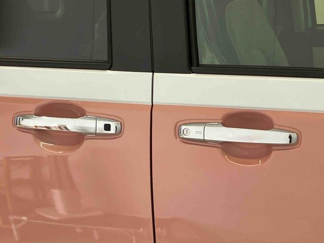 ムーヴキャンバスストライプスＧスマートアシスト搭載　後席両側電動スライドドア　バックカメラ付き　オートエアコン　オートライト　キーフリー　アイドリングストップ　ＡＢＳ　電動ドアミラー（熊本県）の中古車
