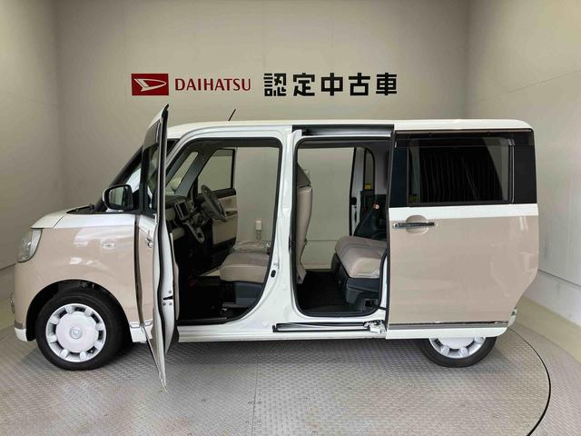ムーヴキャンバスＧメイクアップＶＳ　ＳＡIIIスマートアシスト搭載　後席両側電動スライドドア　パノラマモニター対応　オートエアコン　オートライト　キーフリー　アイドリングストップ　ＡＢＳ　電動ドアミラー（熊本県）の中古車