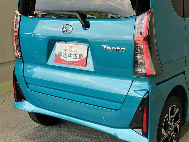 タントカスタムＸスマートアシスト搭載　後席両側電動スライドドア　バックカメラ付き　オートエアコン　オートライト　キーフリー　アイドリングストップ　ＡＢＳ　電動ドアミラー（熊本県）の中古車