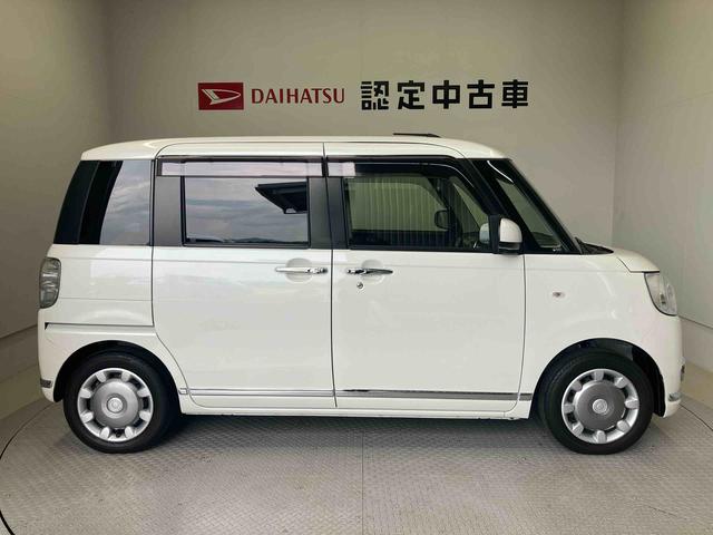 ムーヴキャンバス 中古車 Ｇブラックインテリアリミテッド　ＳＡＩＩＩスマートアシスト搭載　後席両側電動スライドドア　パノラマモニター対応　オートエアコン　オートライト　キーフリー　アイドリングストップ　ＡＢＳ　電動ドアミラー