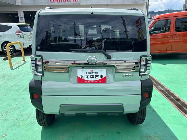 タフトＧ　ダーククロムベンチャーオーディオレス　バックカメラ　全車速追従機能付きオートクルーズ　プッシュボタンスタート　オートライト　ＬＥＤヘッドライト　ＬＥＤフォグランプ　電子パーキング　スカイフィールトップ　衝突回避支援システム（鹿児島県）の中古車
