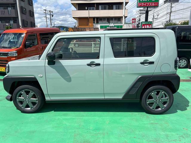 タフトＧ　ダーククロムベンチャーオーディオレス　バックカメラ　全車速追従機能付きオートクルーズ　プッシュボタンスタート　オートライト　ＬＥＤヘッドライト　ＬＥＤフォグランプ　電子パーキング　スカイフィールトップ　衝突回避支援システム（鹿児島県）の中古車