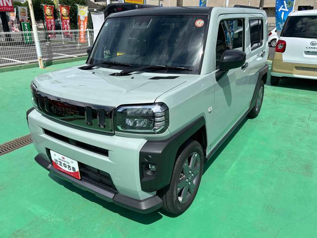 タフトＧ　ダーククロムベンチャーオーディオレス　バックカメラ　全車速追従機能付きオートクルーズ　プッシュボタンスタート　オートライト　ＬＥＤヘッドライト　ＬＥＤフォグランプ　電子パーキング　スカイフィールトップ　衝突回避支援システム（鹿児島県）の中古車