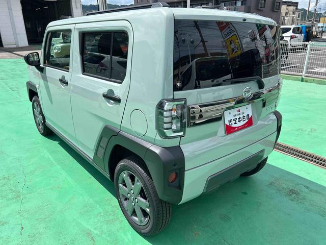 タフトＧ　ダーククロムベンチャーオーディオレス　バックカメラ　全車速追従機能付きオートクルーズ　プッシュボタンスタート　オートライト　ＬＥＤヘッドライト　ＬＥＤフォグランプ　電子パーキング　スカイフィールトップ　衝突回避支援システム（鹿児島県）の中古車