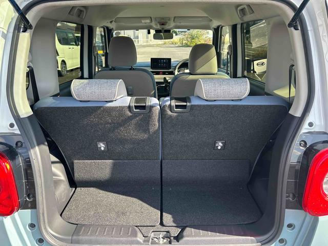 ムーヴキャンバスストライプスGインパネシフト プッシュスタートスイッチ 電子カードキー 電動パーキングブレーキ ディスプレイオーディオ フォグランプ オートハイビーム 車線逸脱警報 エマージェンシーブレーキ 両Pドア ABS(鹿児島県)の中古車