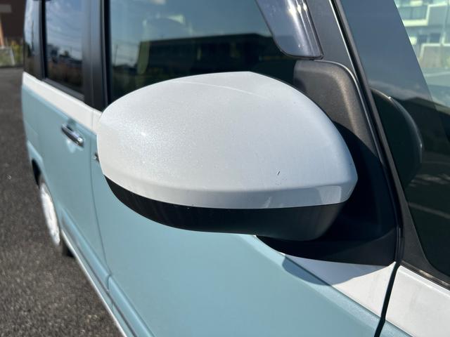 ムーヴキャンバスストライプスGインパネシフト プッシュスタートスイッチ 電子カードキー 電動パーキングブレーキ ディスプレイオーディオ フォグランプ オートハイビーム 車線逸脱警報 エマージェンシーブレーキ 両Pドア ABS(鹿児島県)の中古車